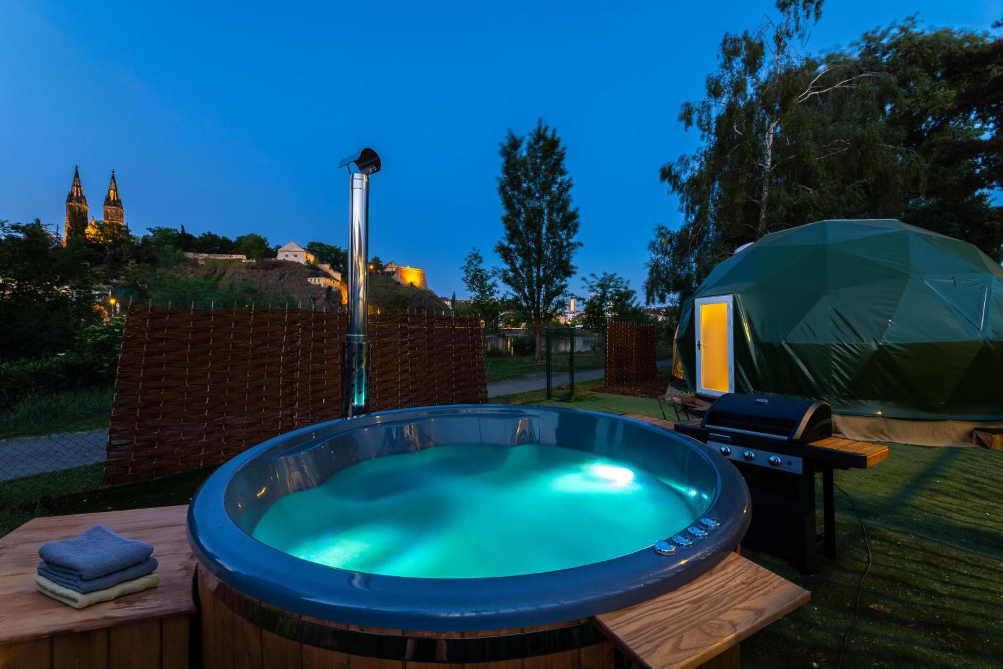 Glamping Escape To The Stars Under Skyline Tente de luxe *